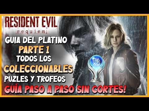 RESIDENT EVIL REQUIEM | Guia paso a paso de todos los coleccionables y Puzles| FULL GAME sin cortes