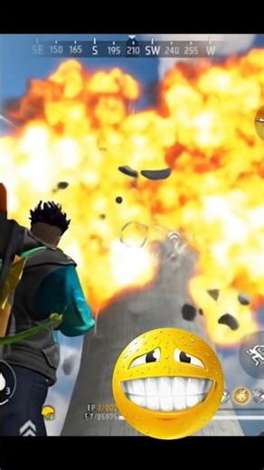 “Free Fire Realistic Tower Explosion | Cinematic Gameplay Scene 🔥”