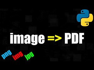 Картинка в Pdf на Python