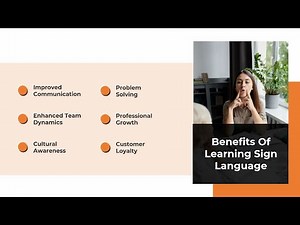 Teaching Sign Language Basics PowerPoint