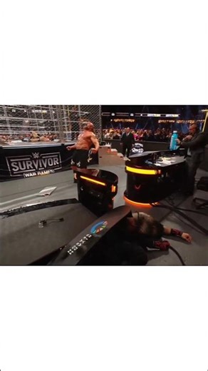 Brock Lesnar F5 Roman Reigns table WWE