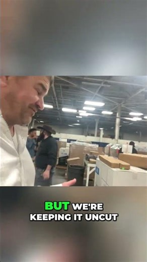 Oops! Warehouse Worker Hides Uninvoiced Item, Raw Footage! #shorts