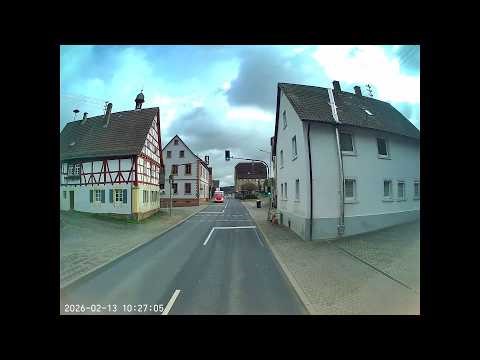 ASMR Trucking through Fairytale Germany 🇩🇪 | Pure Engine Sound | No Music