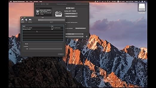 Install the driver on Mac OS