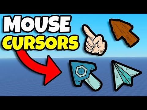 How To INSERT Custom Mouse Icons in Roblox!