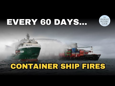 Container Ship Fires: Who Pays When Cargo Goes Up in Smoke