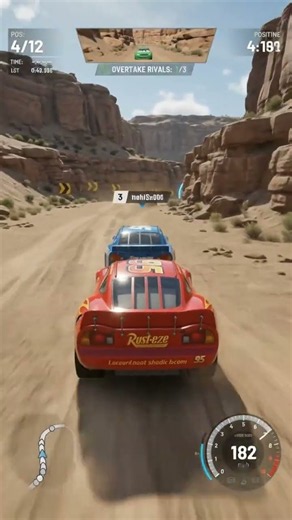 Lightning McQueen OVERTAKES 3 Cars in One Run! 🏁🔥 | Racing Gameplay