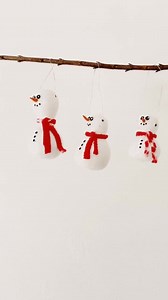 Snowmen Gourd Ornament Set - Etsy Canada