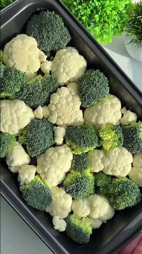 🥦🥚 Broccoli & Cauliflower Bake (Easy Home Recipe) #food #foodlover #cooking