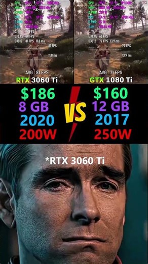 RTX 3060 Ti vs GTX 1080 Ti #RTX3060Ti #GTX1080Ti