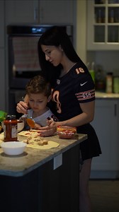 All too often, we take the little moments for granted. I refuse to waste the time I have with my son. These are moments I wish I could recall with my own parents..but can’t. @lolologan20 will never carry that same truth. #parenting #cooking #foodies #parent #truth | Michele Renee