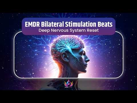 EMDR BILATERAL STIMULATION BEATS | Reprocess Emotional Stress & Calm the Mind | Nervous System Reset