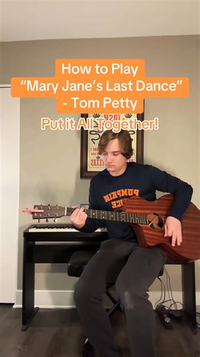 How to Play “Mary Jane’s Last Dance” - Tom Petty 🎸 #guitartok #guitartutorial #acousticguitar #guitarcover #beginnerguitar #easyguitar #musiciansoftiktok #fyp #foryou | Guitar Dave