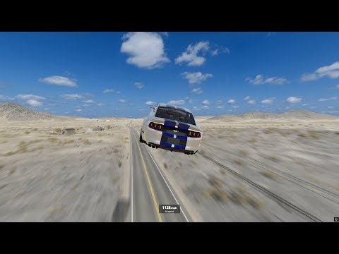 Instant 1000 MPH Blast #5 : Which BeamNG Car Survives the Farthest?!