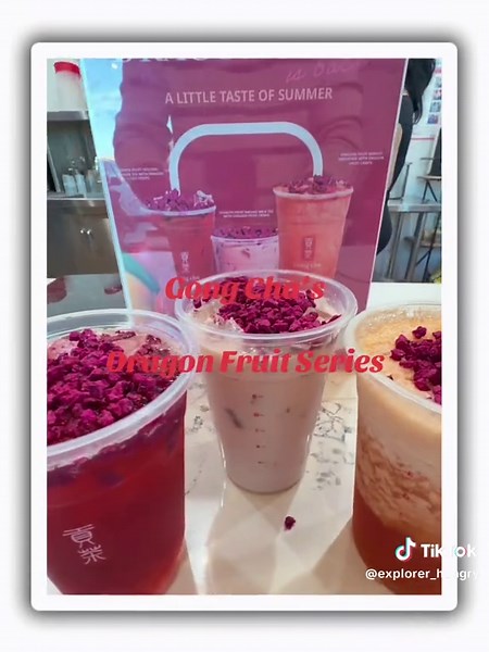 Gong cha's popular Dragon Fruit Series has officially returned for a limited time as of March 24, 2026. This tropical collection features vibrant pink drinks known for their refreshing taste and signature
