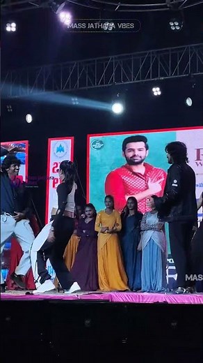 Dhee Pandu & Manikanta Master Jhansi Dance Movements: Monica Song On Festivel! #viral #shorts #dance