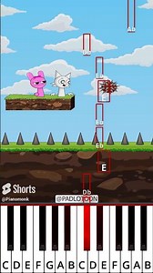 Only ONE Sprunki Can Finish This Course 🏃‍♂️#animation #sprunki (@PADLOTOON) - Octave Piano Tutorial