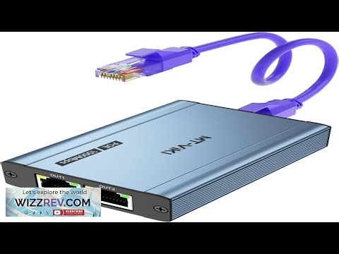 MT VIKI 48V POE Ethernet Splitter 1 to 2 1000Mbps 60W (No Power