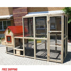 The 'Eggsquisite' Walk-In Chicken Coop - GardenStuff