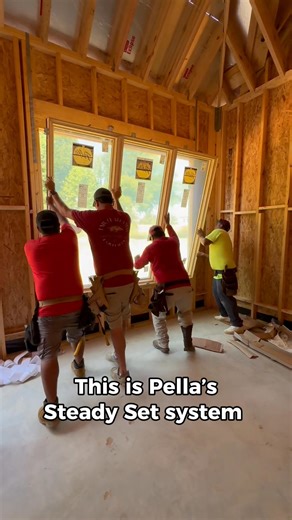 Say goodbye to risky, messy installs. 👋 Pella's Steady Set system lets us install beautiful windows from the inside! Saving time, improving safety, and ensuring quality. ✨ #SteadySet #PellaMemphis #PellaWindowsandDoors #WindowReplacementMemphis | Pella Windows and Doors