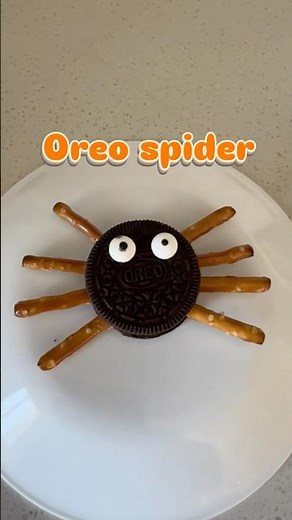 🕷️🕸️Oreo Spider🕷️🕸️ Happy Halloween 🎃 👻🎃