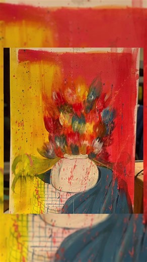 ##art #londonart #colour #femaleartists #flowers