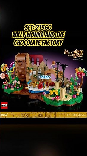 Willy Wonka chocolate factory Lego set, what you think of this new lego set?