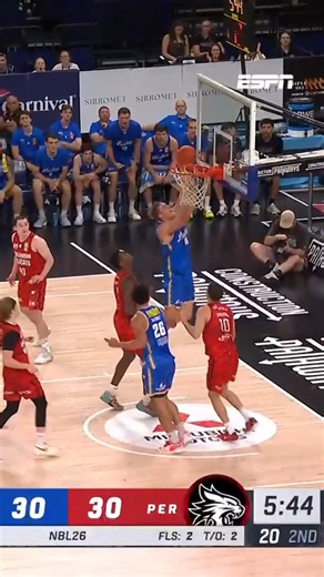 Jacob Holt is stepping up 💪 He has a NBL career-high 13 points in the first half 🔥 Watch live on ESPN 📺 | NBL
