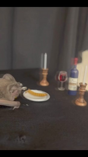 Fine dining with Sir Benjamin. 🍽️🍷🦇 We often share Benjamin Bat, AKA our little buddy Ben, enjoying his everyday fare of mealworm crunchiness. However, Sir Benjamin also enjoys bouts of fine dining. He awarded this dining experience the coveted 5 stars! While Ben loves his mealworms, we think he's a little fond of the love and care that he gets from his caregivers, too. What is your favorite 5-star meal? ❤️ | Bat World Sanctuary