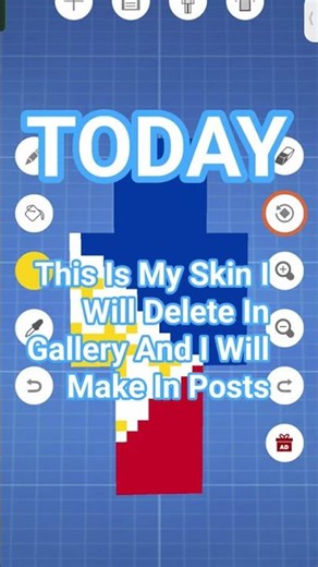 (Minecraft) This IS My Skin And I Failed To Load The Skin😭😭😭😭