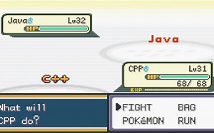 当你用“精灵宝可梦”的方式打开一场C 与Java的巅峰对决，那将会是什么样的画面呢