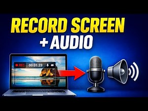 How to Record Laptop Screen with Video and Audio on Windows