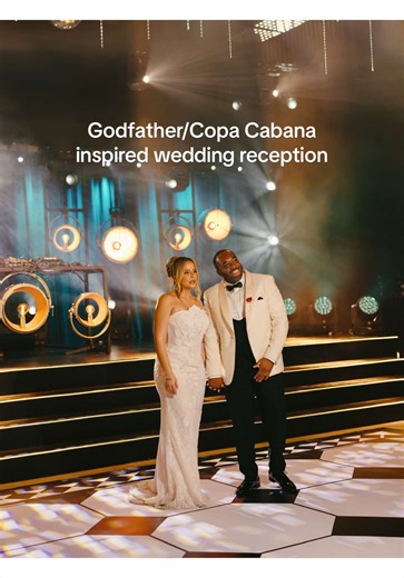 The Godfather and Copa Cabana Inspired Wedding Reception