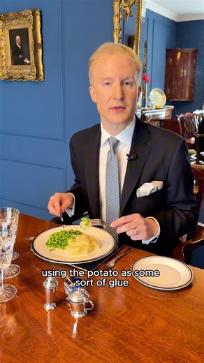 Or Snow Peas, if you’re very smart! #Dining #etiquette #williamhanson | William Hanson
