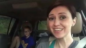 When you're sitting on Rt 65 in STOPPED traffic and your child is very unimpressed with your way of entertaining him. | WPXI Trisha Pittman