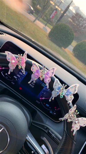 Creative Car Decoration Ideas with Butterfly Themes