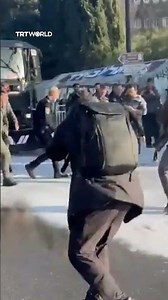 Israeli police violently disperse anti-death penalty protest with water cannons