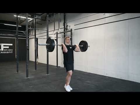 Barbell Front Rack Carry