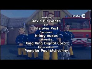 Fireman Sam French End Credits (2008, Version 1, Instrumental) 🇫🇷