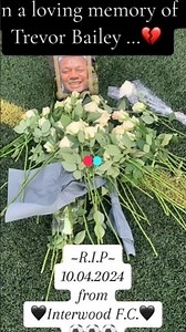 R I P TREVOR BAILEY Interwood and Ridgeway was the start for Jordan Archer #football #grassroots