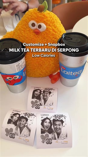 Low Calorie Milk Tea pertama di Indonesia🧋✅ Bisa custom sendiri teh-nya! Plus ada FREE Snapbox lucu ✨ 📍Laitea Verona Junction, Gading Serpong #laitea #kulinergadingserpong #spotgadingserpong #newspotgadingserpong #cafegadingserpong