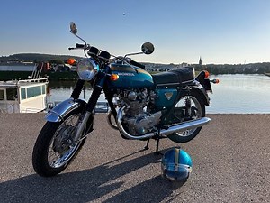 Honda CB450 K2 1971 restoration finished