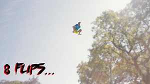 Watch This Guy Pull an Octuple Backflip on a Trampoline