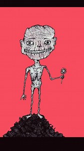 621K views · 31K reactions | Would you accept his gift? #artreels #artreel #artistonfacebook #illustration #drawing #draw #creative #creativity #watercolor #surrealism #expressionism #trevorbrightonart #surrealart #artist #art #painting #paint | Trevor Brighton | Facebook