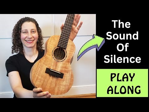 The Sound of Silence (Simon & Garfunkel) 🎵 Ukulele Play Along, EASY Fingerpicking + Chords