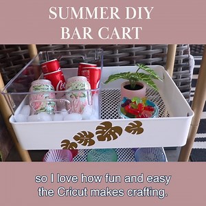 2.6K views · 35 reactions | Summer DIY Bar Cart☀️ | Pretty Distressed | Facebook