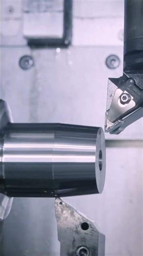 amazing Steel pinch turning process 💥💥💥✅❓..#cnc #shortvideo #dailyshorts #youtubeshorts