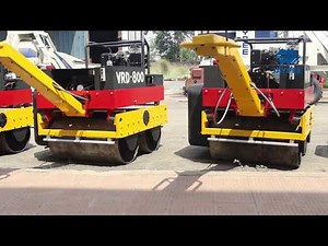 VRD 800 Walk Behind Roller | 90512 34444 | Hand Roller Compactor Video | Jaypee