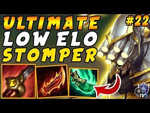 WIN/STOMP Low Elo Games FAST with Master Yi Jungle | Victory Guaranteed | Iron IV to Diamond Ep #22