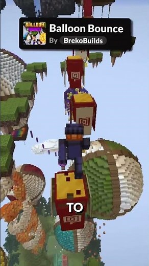I love this parkour map for Minecraft
